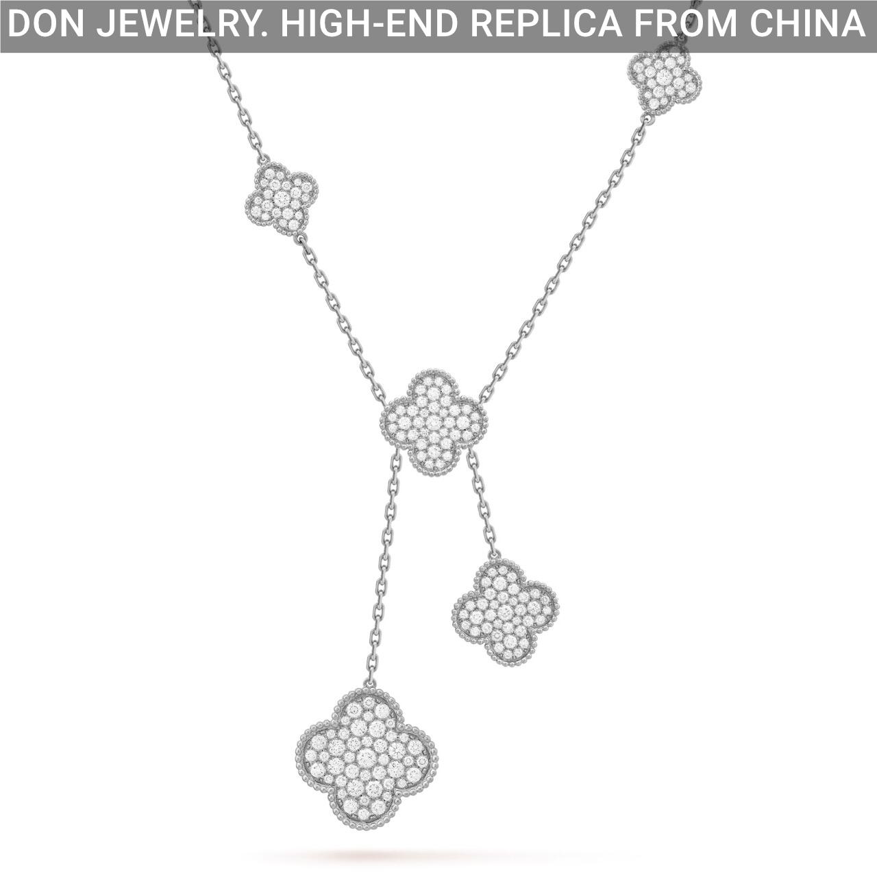 Van Cleef & Arpels Magic Alhambra necklace, 6 motifs