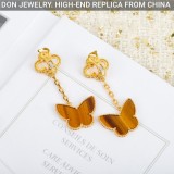 Van Cleef & Arpels Lucky Alhambra earrings, 2 motifs