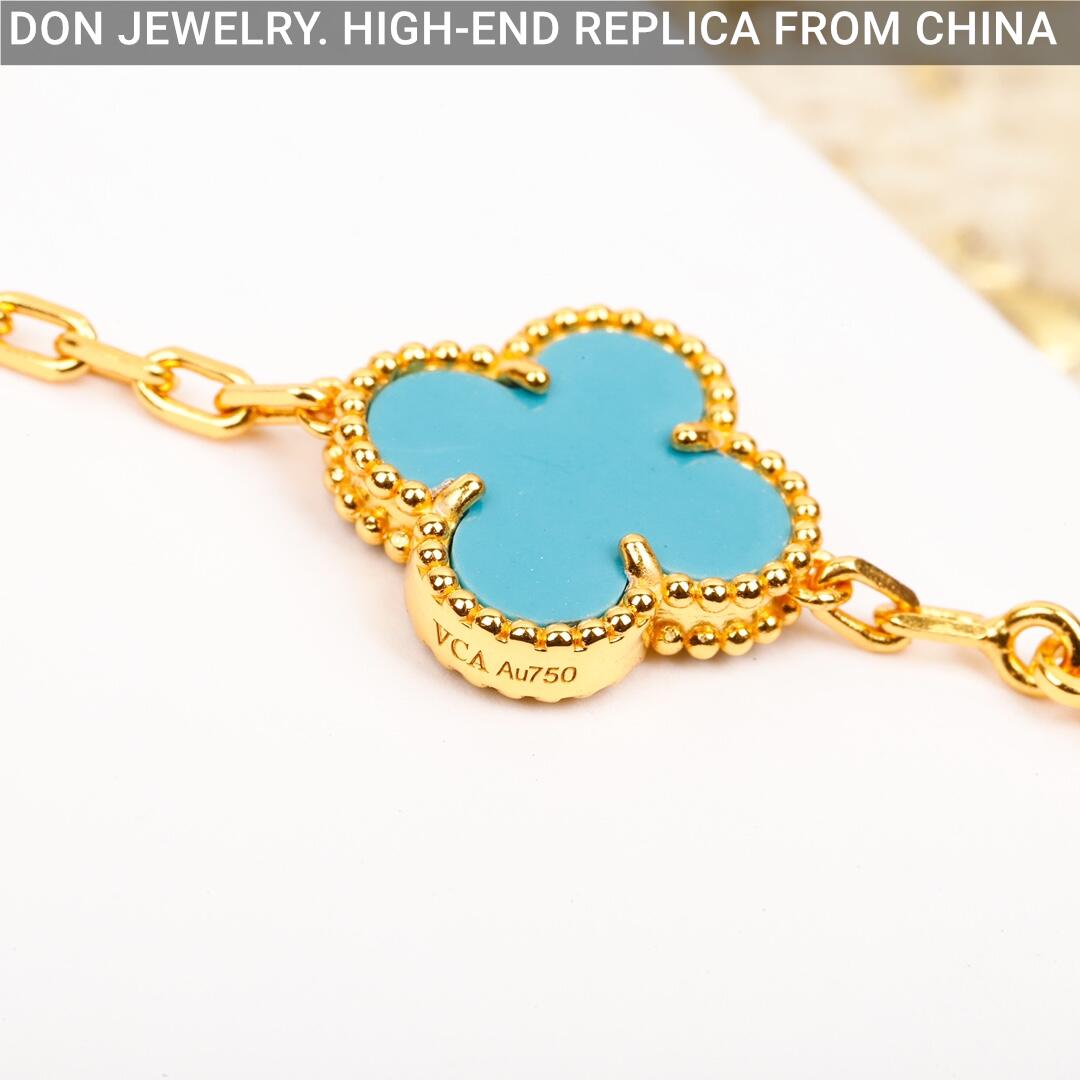 Van Cleef & Arpels Vintage Alhambra bracelet, 5 motifs