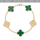 Van Cleef & Arpels Vintage Alhambra bracelet, 5 motifs