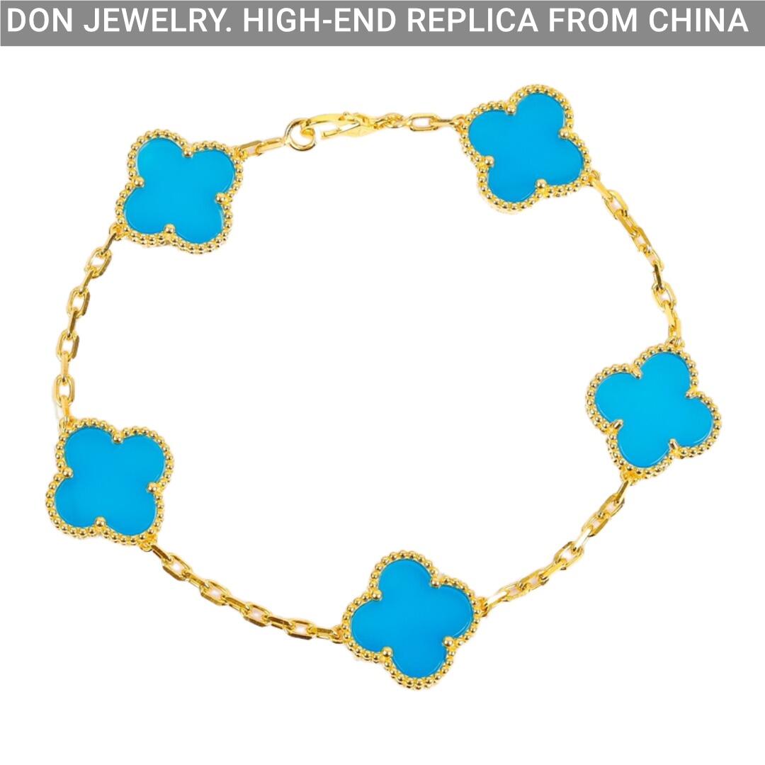 Van Cleef & Arpels Vintage Alhambra bracelet, 5 motifs