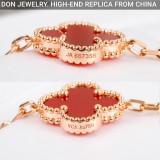 Van Cleef & Arpels Vintage Alhambra bracelet, 5 motifs