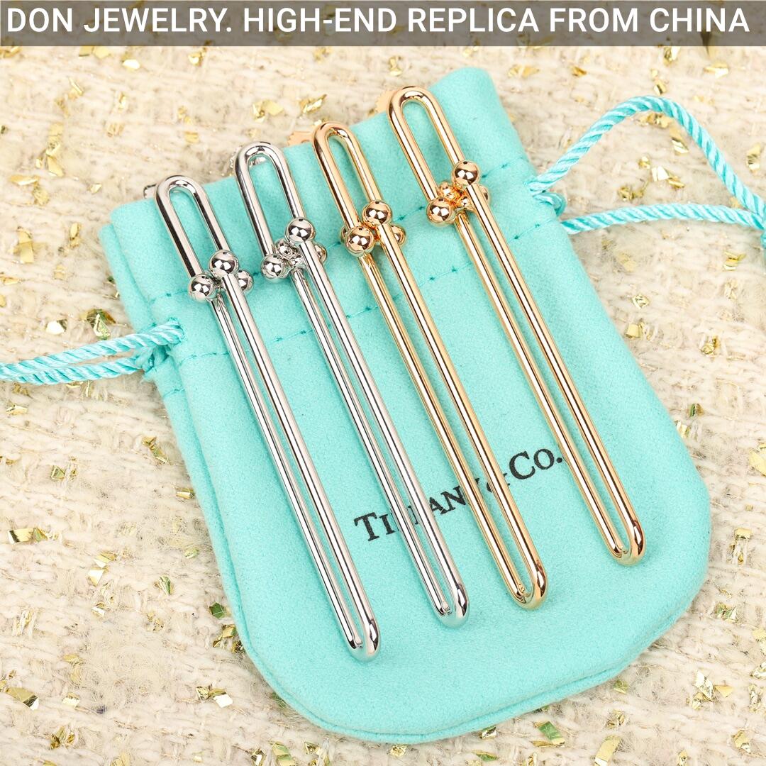 TIFFANY HardWear Double Long Link earrings