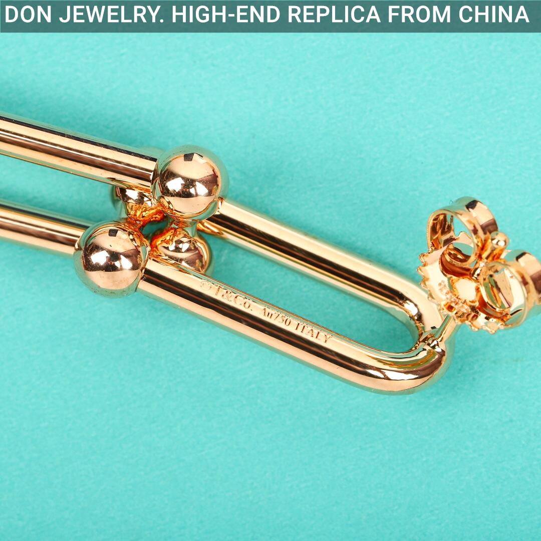 TIFFANY HardWear Double Long Link earrings