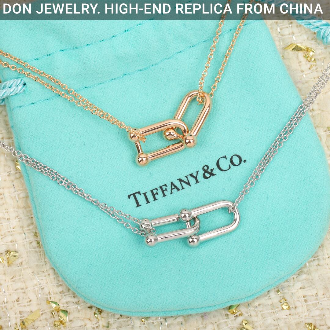 TIFFANY HardWear Large Double Link necklace