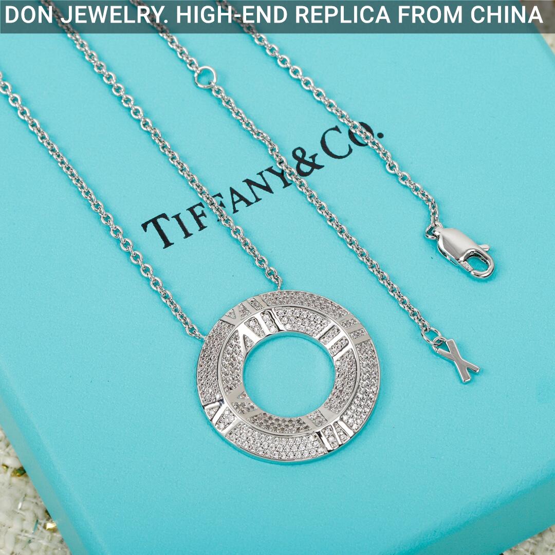 TIFFANY Atlas X Closed Circle necklace