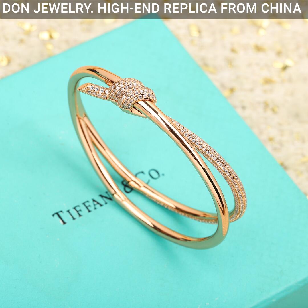 TIFFANY Knot Double Row bracelet