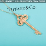 TIFFANY Keys Fleur de Lis Key necklace