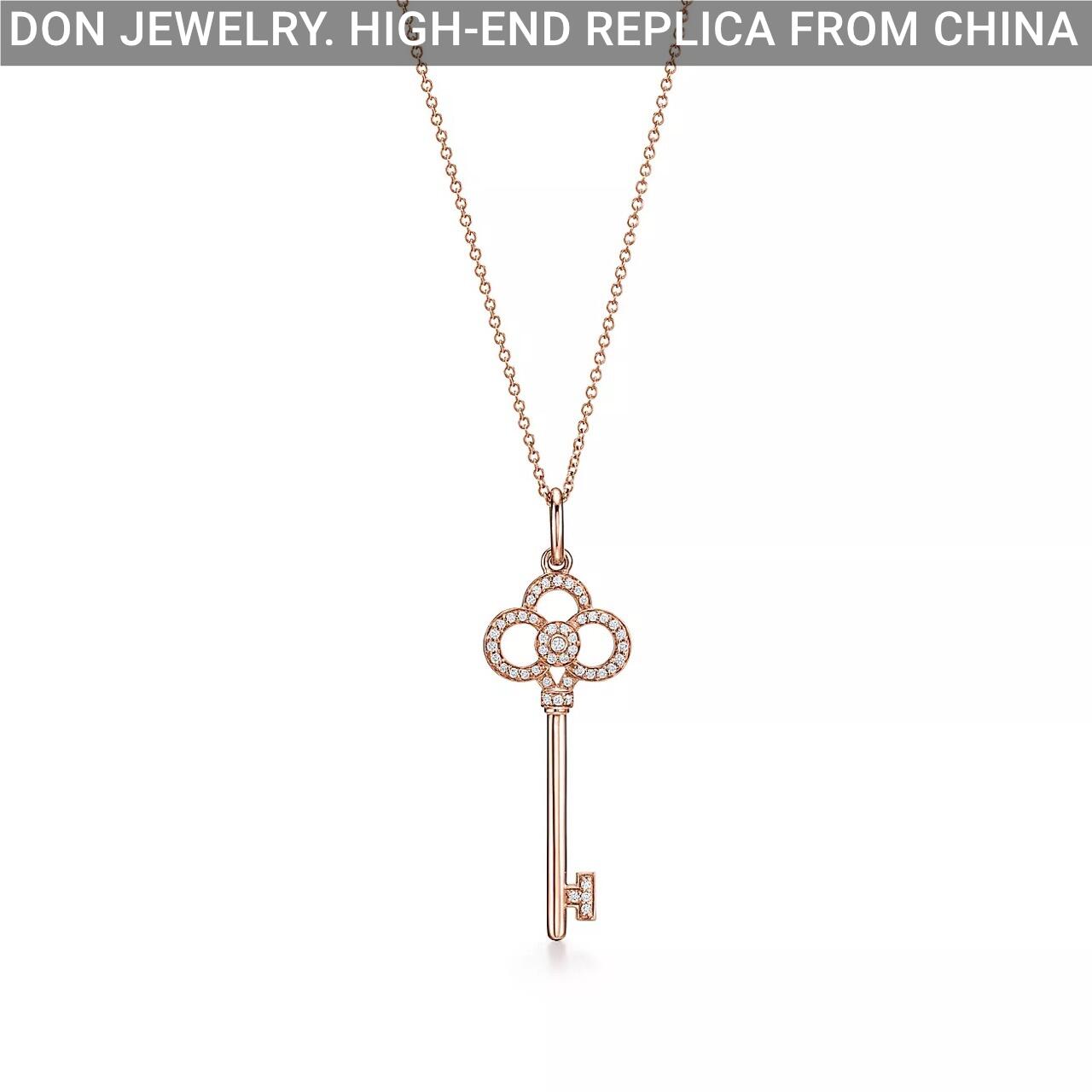 TIFFANY Keys Crown Key necklace