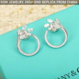 TIFFANY Victoria Diamond Vine Circle earrings