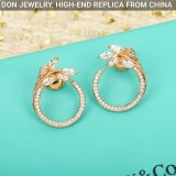 TIFFANY Victoria Diamond Vine Circle earrings