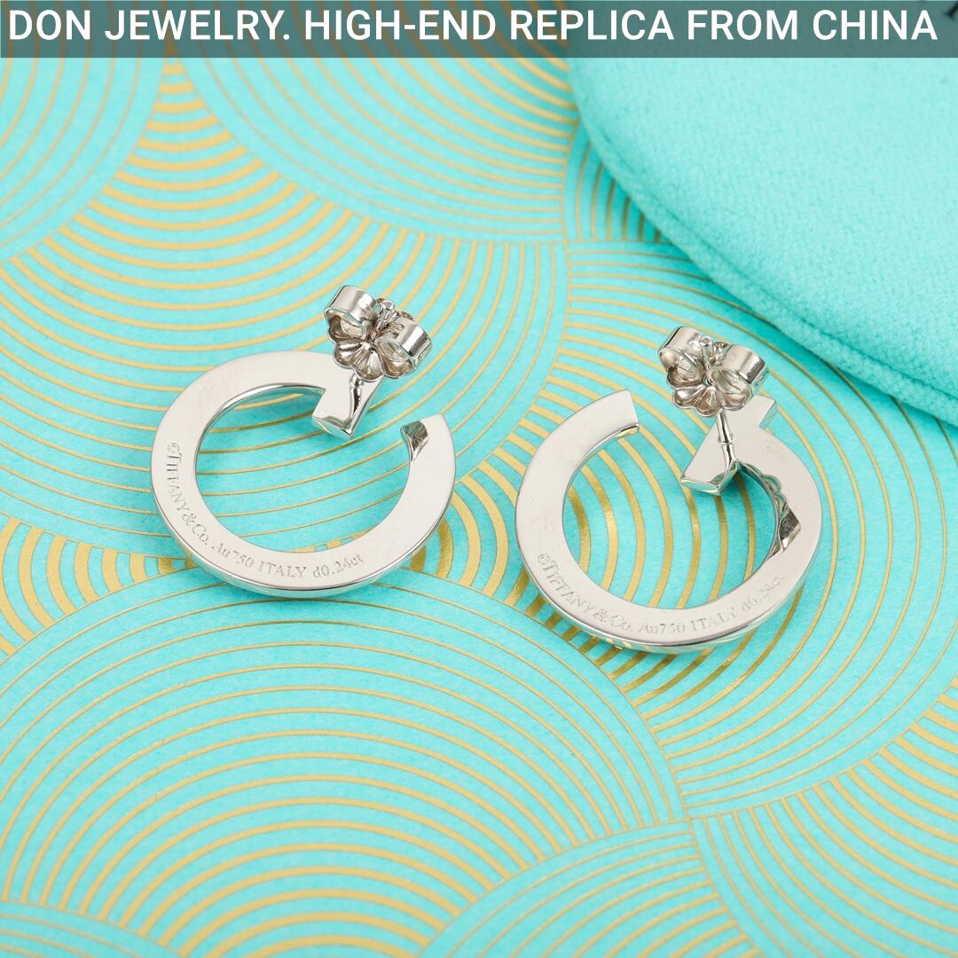 TIFFANY T T1 Open Hoop earrings