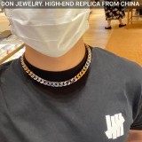 LOUIS VUITTON Patches chain bracelet / necklace