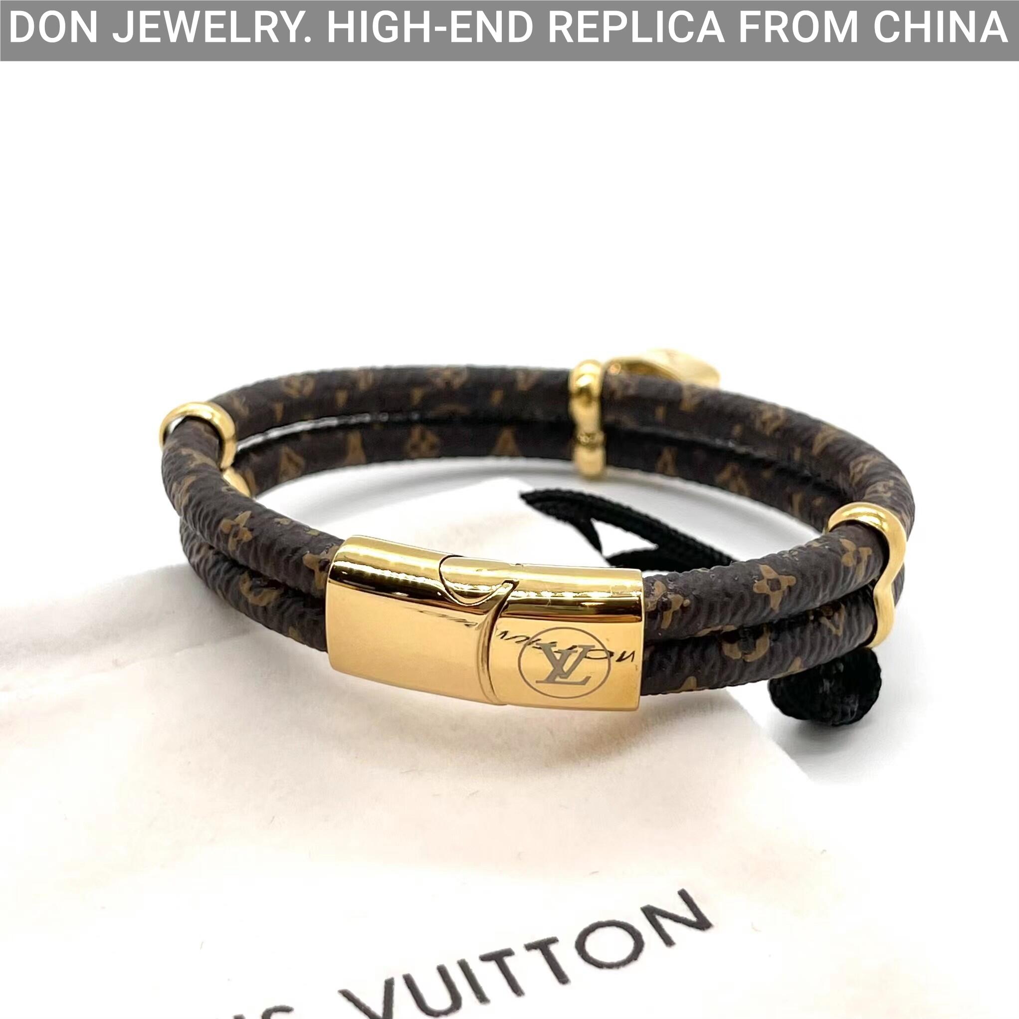 LOUIS VUITTON Lock Charm bracelet