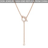 Hermes Finesse Lariat necklace