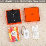 Hermes Finesse Lariat necklace