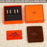 Hermes Chaine d'ancre Enchainee ear climber earrings